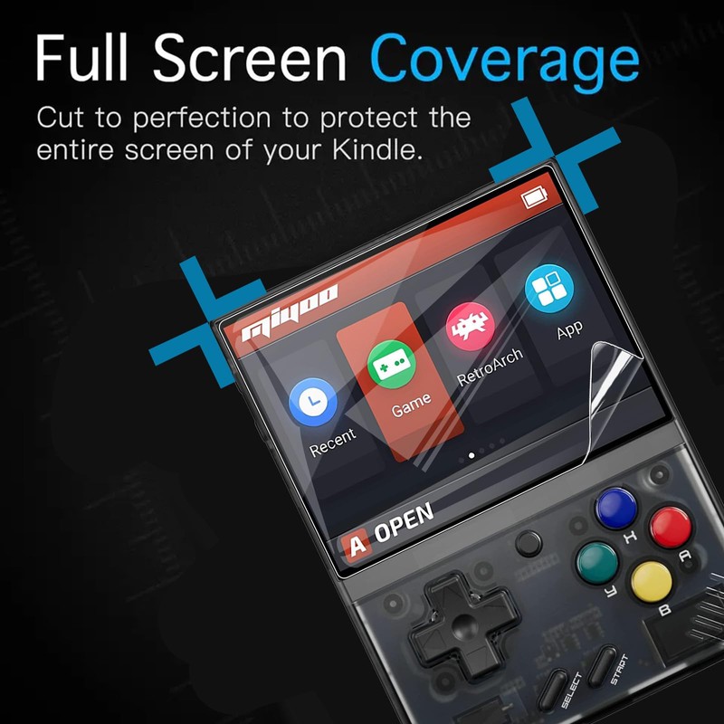 MEMELOKA Screen Protector for Miyoo Mini Plus, [Pack of 2]