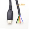 2pcs 12 inch Type-C USB C Male PD Power Cable