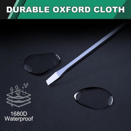 Aotumcer Car Trunk Organizer Compatible with 2024 2025 2026 2027+ Hummer EV Model SUV Rear Trunk Organizer Accessories Left Side Window Storage Bag with Zipped Lid Large Capacity Stable Collapsible