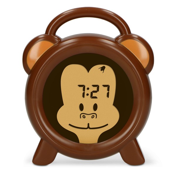 Alecto BC-100 Monkey Educational Alarm Clock Children Sleep Trainer Children