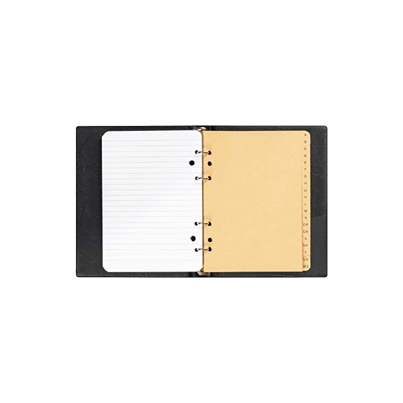 Brunnen 106521090 Ring Binder A6 4x Rings Plastic Cover Lined
