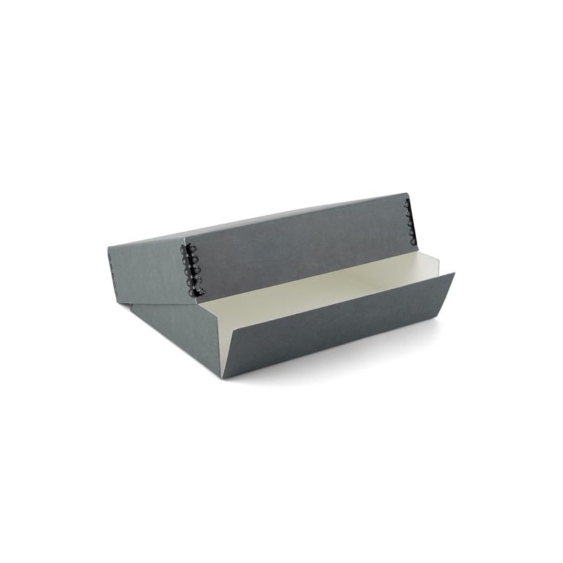 Lineco Museum Archival Storage Box, 16.75x20.75x3 in. Drop Front Design.