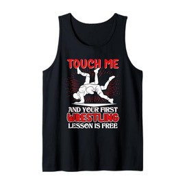 Funny Wrestling T-Shirt Wrestling Coach Sports Gifts Tank Top