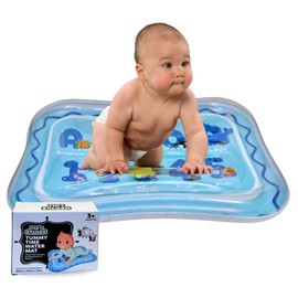 Baby Water Mat Tummy Time – Inflatable Tummy Time Water Mat, Sensory Toys for Babies, Water Play Mat for Infants 3–12 Months