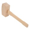 Martillo de Madera, Mazo de Agarre Cómodo de Alta Dureza