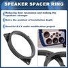 INFINAUTO Speaker Spacer Ring Tweeter Speaker Spacer Adapter Front Rear