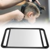 Double Handle Mirror Large Rectangle Makeup Barber Hair Handheld Back