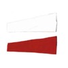 Kendo Game Red and White Taski Set (2 Pieces) Red and White