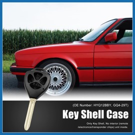 A ABSOPRO HYQ12BBY 4-Button Uncut Key Fob Remote Key Shell Key Case Replacement for Toyota 4Runner 2010-2016 Item Replacement