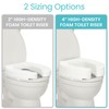 Vive Toilet Seat Riser for Seniors - Universal Fit -