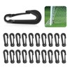 Penmol 20 Heavy Duty Football Net Clips White Plastic Clips
