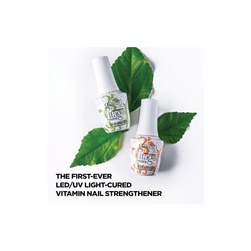 Gelish Vitagel Strength LED/UV Cured Nail Strengthener, 0.5 Ounce