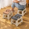 M Crumt Kitty Folding Stool, 9 Inches, Non-Slip Folding Step