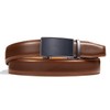 VATAN Men's Belt Leather Ratchet Belt for Men Dress Casual