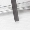KALIM Half Round Medium Cut File, Double Cut Teeth, 6''