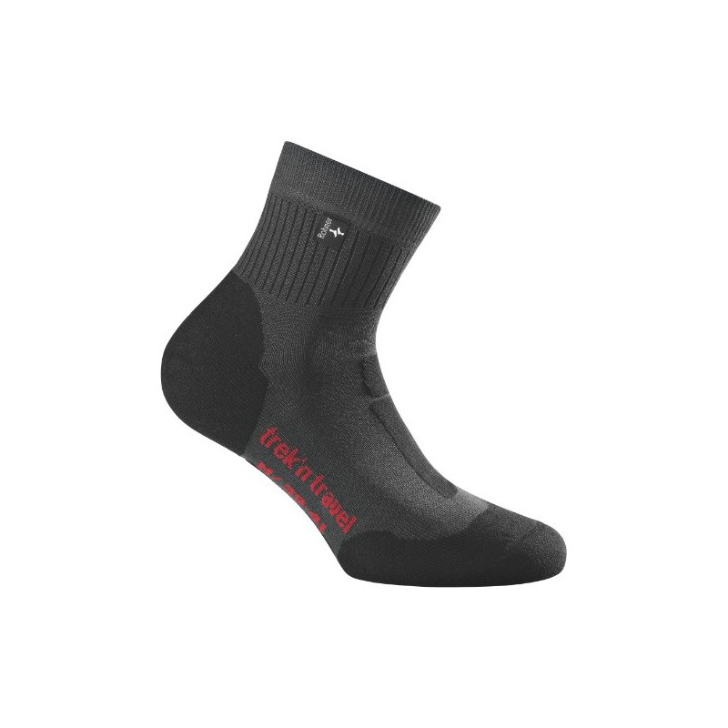 Rohner Wellness Trek'n Travel Socks charcoal Size:44-46
