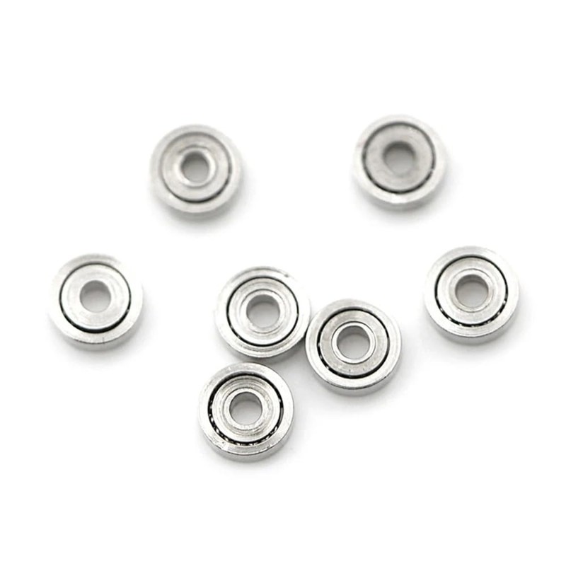 AIBOAT 20pcs Micro Bearings Mini Bearings Outer Diameter 0.12 inch