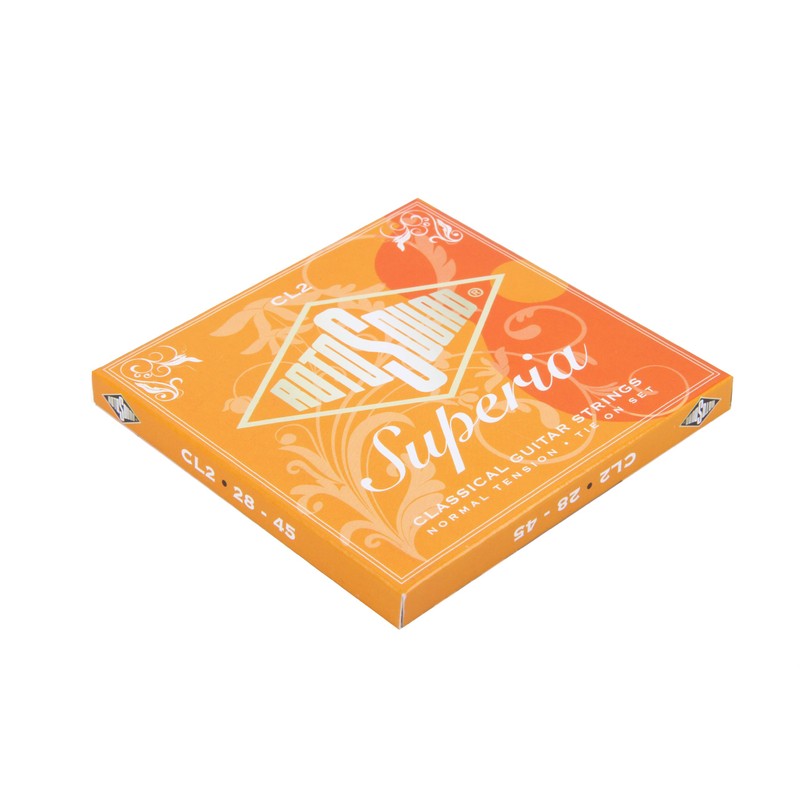 Rotosound Superia Classical Nylon Regular End Silver Wound Set