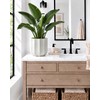 10 Inch Ceramic Plant Pot for Indoor Plants with Drainage
