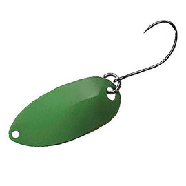 Shimano TR-0010 15S Cardiff Area Spoon, Roll Swimmer, 0.03 oz (0.9 g), Mild Green 996206 Lure