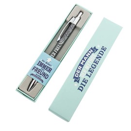 History & Heraldry Top Kuli Kerl & Lady Ballpoint Pen with Engraving + Gift Box