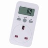 UK Plug Plug-in Digital LCD Energy Monitor Power Meter Electricity