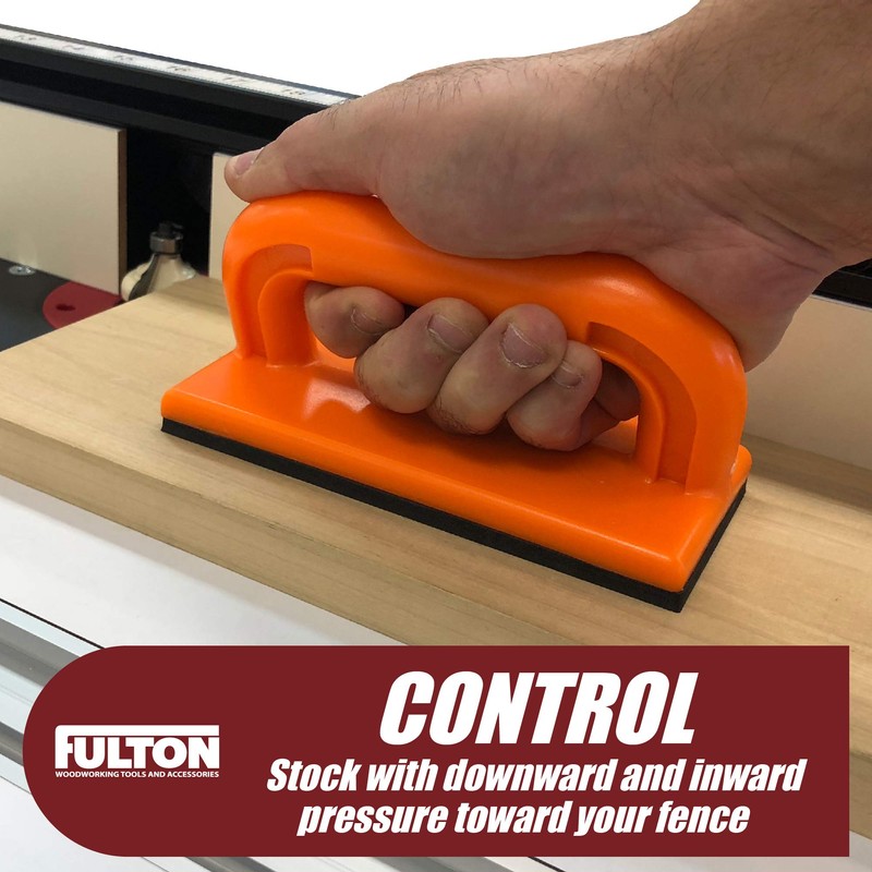 Safety Push Block 2 Pack, Safety Orange Color for High