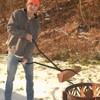 40" Fire Log Tongs Firewood Grabber and Fire Poker Set,Large