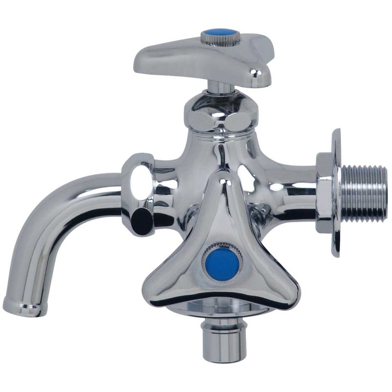 Kakudai 704-108-13 Double Mouth Faucet for Washing Machines