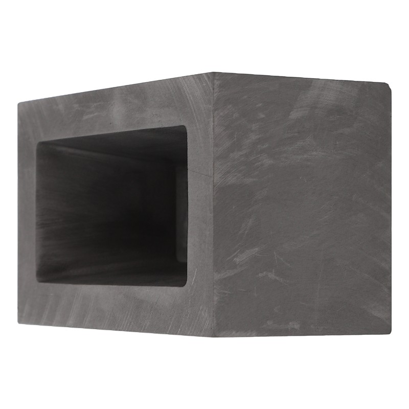Graphite Crucible Mould Rectangular Metal Casting Ingot Mold for Melting
