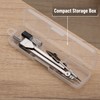 Mr. Pen- Compass for Geometry, Silver with Extra Leads, Metal