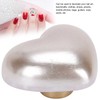 10pcs Heart Beads Imitation Pearls Beads Nail Art Decoration DIY