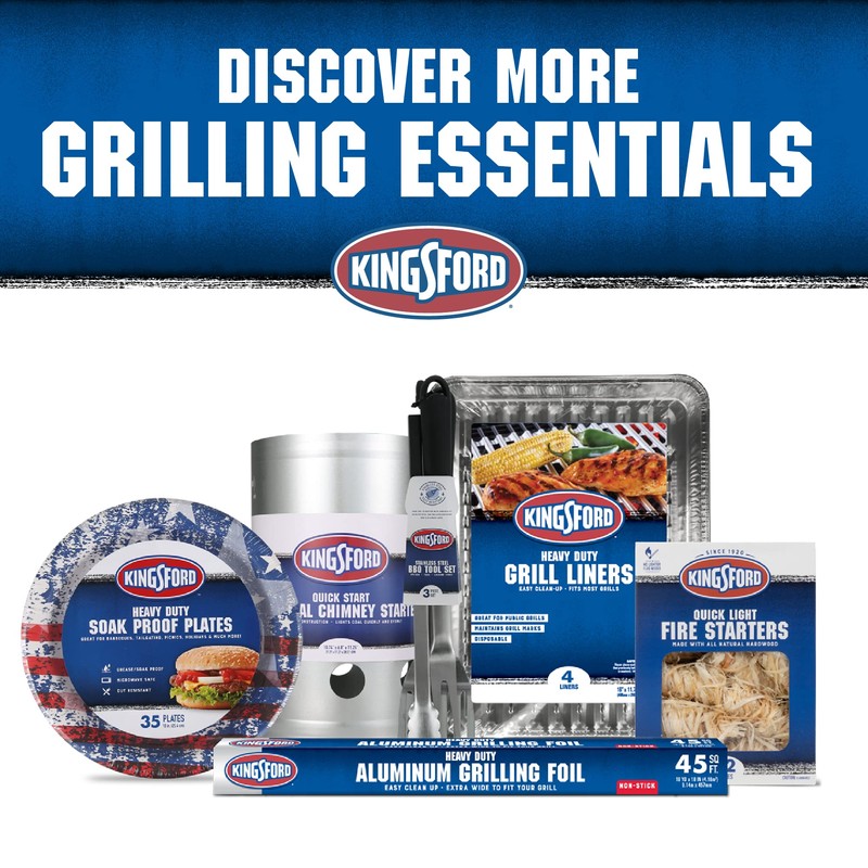 Kingsford Extra Tough Aluminum Grilling Foil Liners, 14ct | Foil