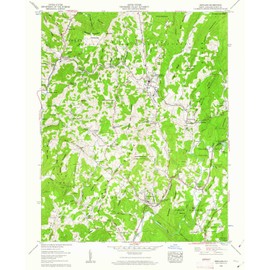 YellowMaps Newland NC topo map, 1:24000 Scale, 7.5 X 7.5 Minute, Historical, 1960, Updated 1962, 26.8 x 21.8 in - Paper