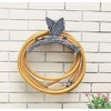 Taiwan Decorative Aluminum Wall Mounted Butterfly with a Frog Garden