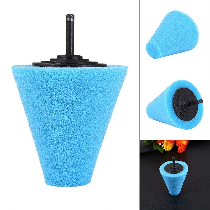 Buffing Wheels For Drill, Wheel Polishing Pads, 1PCS Foam Cone