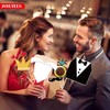 32 Pcs Valentine’s Day Photo Booth Props, Selfie Photo Props
