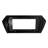 Carbon Flash Metallic GAR Painted Rear License Plate Frame for