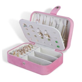 JIMCOM Jewellery Box,Jewellery Organiser&Travel Jewellery Box(6 * 4 * 2) In,Jewellery Box For Women& Girls