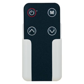 Replacement Remote Control for Canvas Home Decorators Collection Electric Fireplace Heater SP6977,SP7159,1834FM-23-328,SP2320PB-001,2320C-PB,1418FM-23-251,SP5663,SP2814-IR-FGPBBT,with Holder