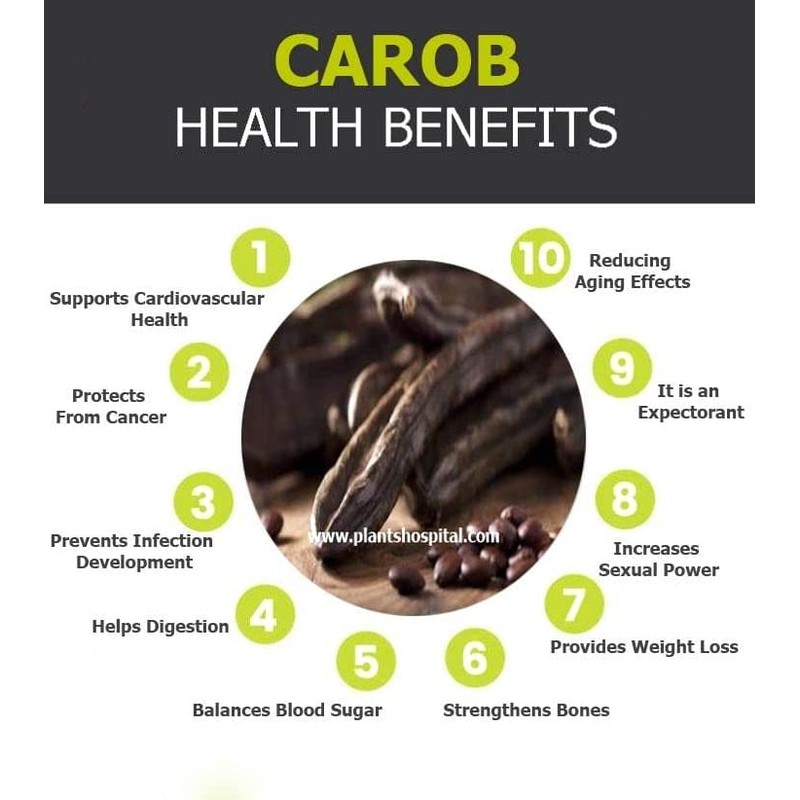 SweetGourmet Unsweetened Carob Drops 2M | No Caffeine Chocolate |