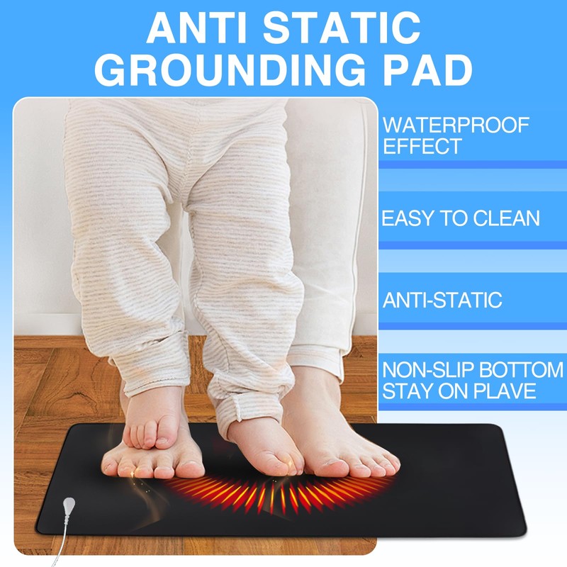 Xumann 32 x 74 cm Grounding Mat Earthing UK with