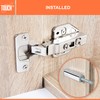 TOUCH Cabinet Hinges (1 Pair, 2 PCS) Full Overlay Soft
