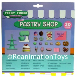 Teeny Tinies Pastry Shop Doll Food Ice Cream Mixer Dollhouse Mini Playset New