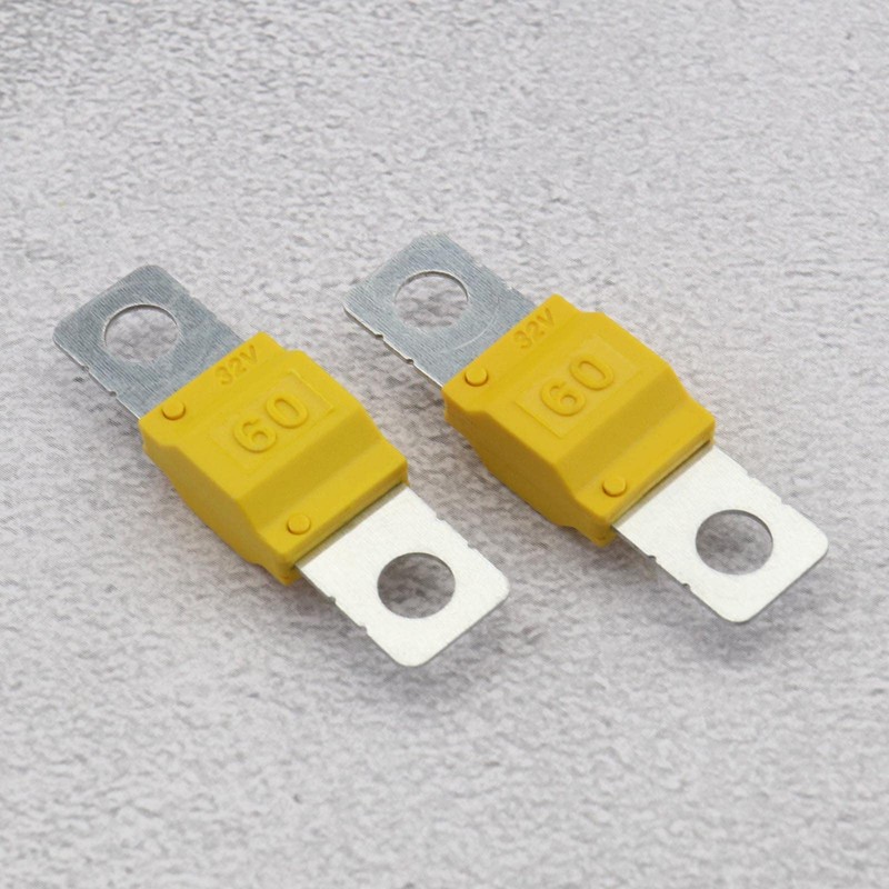 VGOL 2PCS Midi Fuse Holders & 2PCS 60Amp Midi Fuses