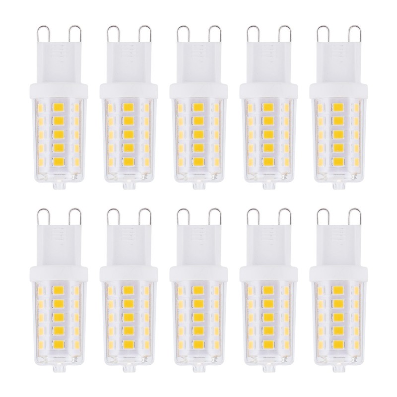10PCS G9 Base LED Light Bulb 3W 32LED BiPin Bulb