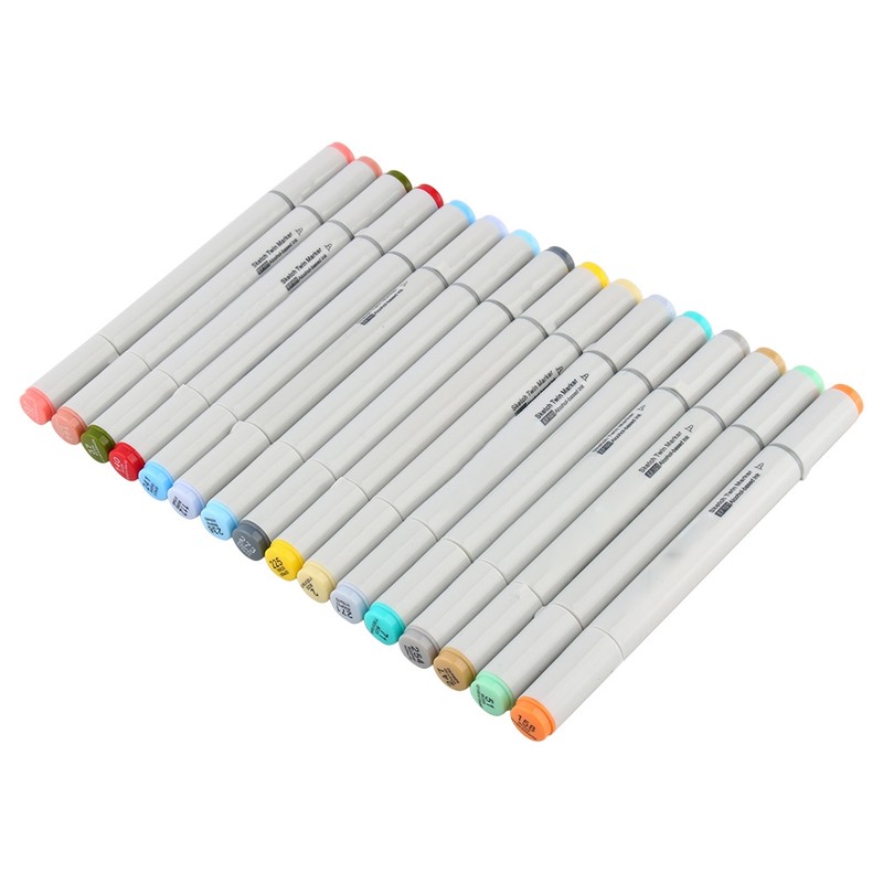 48 Colors Double Sided Markers Sketch Marker Pen Sketch Set