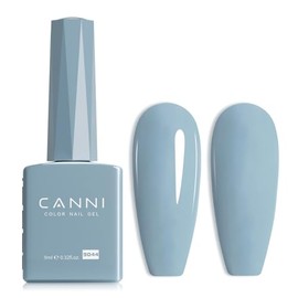 CANNI - Esmalte de uñas en gel azul claro, 1 pieza, alto brillo S                                                                                     