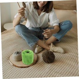 Gatuida 1Roll Professional Yarn for Crafts Multi Function Knitting Yarn Soft Durable for Clothing Accessories and DIY Projects for Crocheting and Braiding