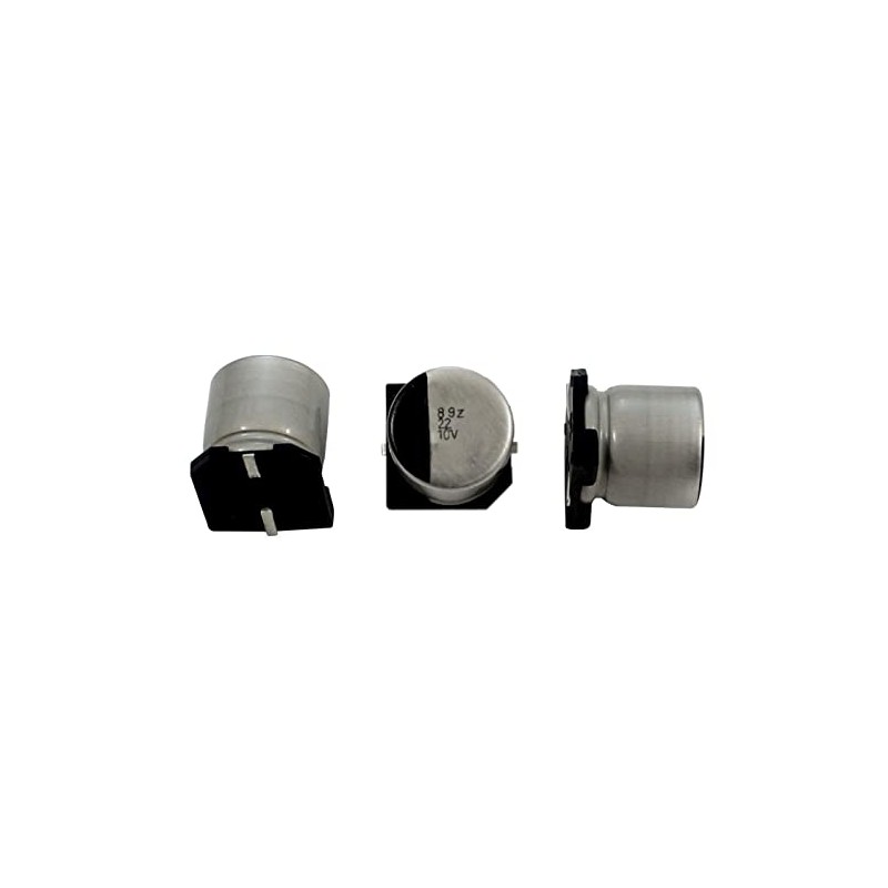 Elko Capacitor 20x Radial 22µF 10V SMD Electrolytic Capacitor up